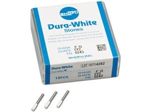 Dura-White® Schaft FG Figur CY2, ISO 025, Packung 12 Stück