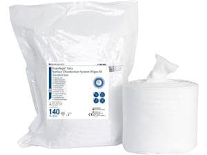 HS-Wipes (ohne Alkohol) EuroSept® Xtra Größe M, Format 15 x 30 cm, Nachfüllbeutel 140 Tücher