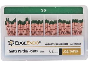 EdgeFile X7 Guttaperchaspitzen Taper 04, ISO 035, grün, Packung 60 Stück