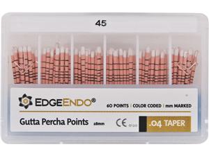 EdgeFile X7 Guttaperchaspitzen Taper 04, ISO 045, weiß, Packung 60 Stück