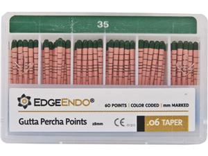 EdgeFile X7 Guttaperchaspitzen Taper 06, ISO 035, grün, Packung 60 Stück