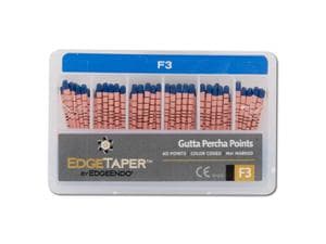 EdgeTaper Guttaperchaspitzen - Standardpackung Größe F3, Packung 60 Stück