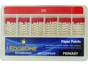 EdgeOne Fire Papierspitzen - Standardpackung Primary, rot, Packung 60 Stück