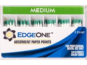 EdgeOne Fire Papierspitzen - Standardpackung Medium, grün, Packung 100 Stück