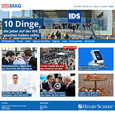 Das Henry Schein MAG informiert Messebesucher und Daheimgebliebene über die wichtigsten dentalen Trends zur IDS
